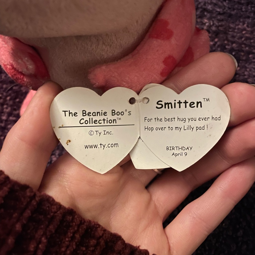 Smitten Valentines Beanie Boo - Picture 3 of 4